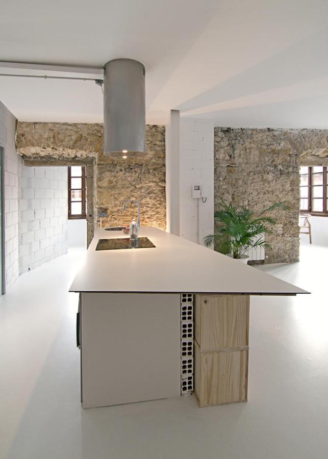Loft-Atelier En Oviedo Apartment Bagian luar foto